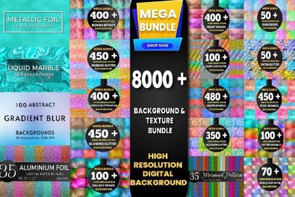 Download Background &amp; Textures Mega Bundle - Background Collection