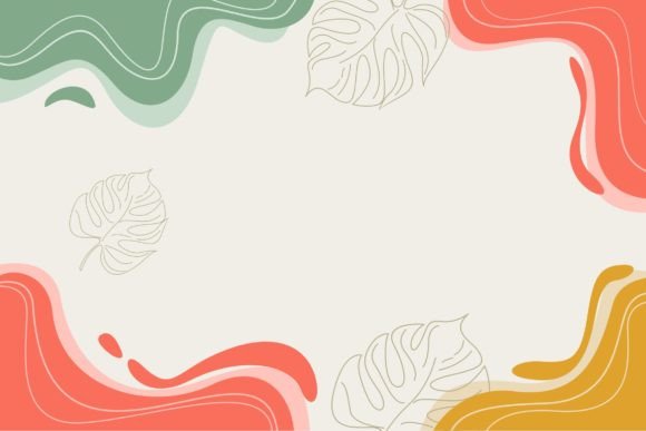 Download Hand Drawn Abstract Aesthetic Background - Background Collection