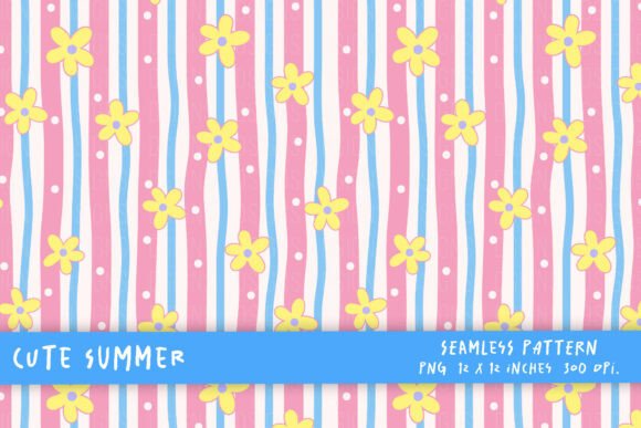 Download Cute Summer Pink Striped Background PNG - Background Collection