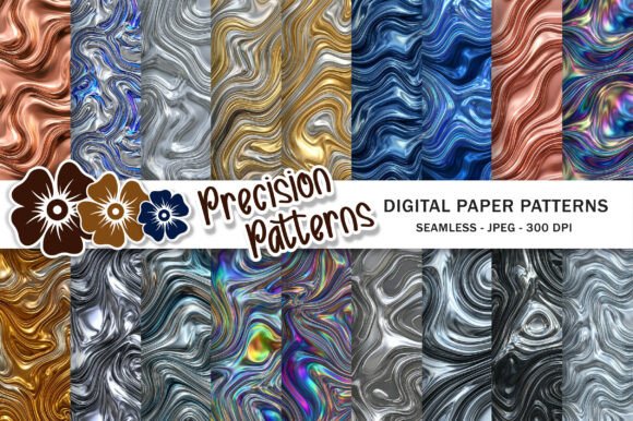 Download Liquid Metallic Background - Background Collection