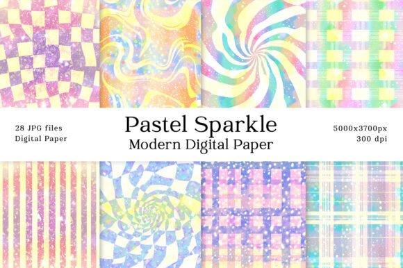 Download Pastel Sparkle Modern Pattern Background - Background Collection