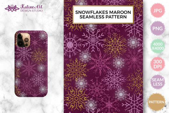 Download Winter Background Snowflakes Pattern - Background Collection