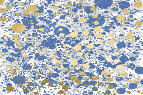 Download Blue and Gold Metallic Background - Background Collection