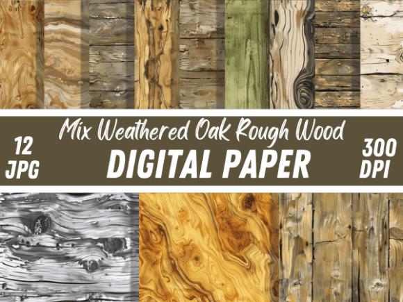 Download Weathered Oak Rough Wood Backgrounds - Background Collection