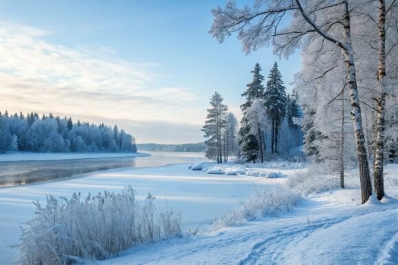Download Winter Background Design - Background Collection