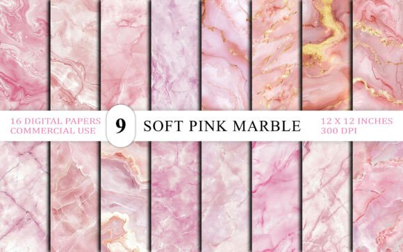 Download Soft Pink Marble Texture Background - Background Collection