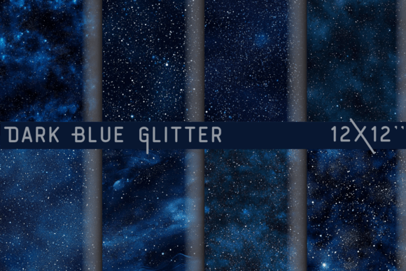 Download Dark Blue Glitter Background - Background Collection