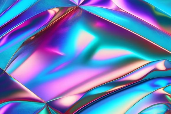 Download Holographic Glossy Foil Background - Background Collection