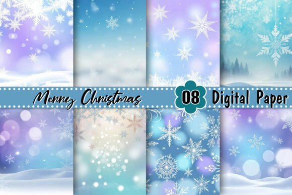 Download Merry Christmas Winter Background - Background Collection