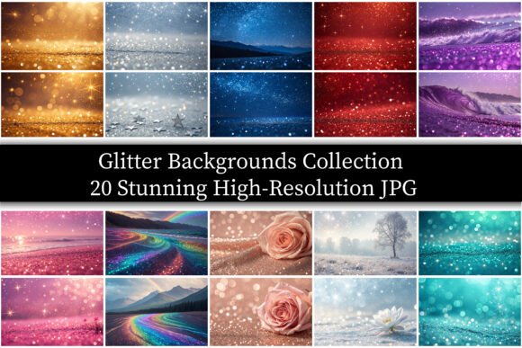 Download Glitter Backgrounds Collection - Background Collection
