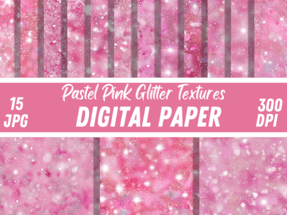 Download Pastel Pink Glitter Textures Backgrounds - Background Collection