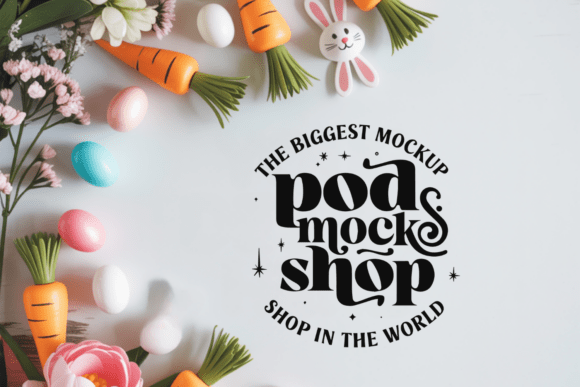 Download Boho Easter Background Mockup - Background Collection