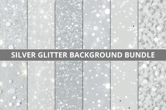 Download Silver Glitter Background Bundle - Background Collection