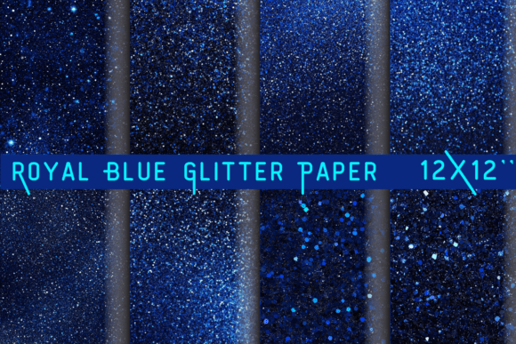 Download Royal Blue Glitter Paper Background - Background Collection