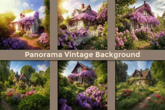 Download Panorama Vintage Aesthetic Background - Background Collection