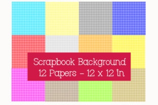 Download Scrapbook Background (Gingham Style) - Background Collection