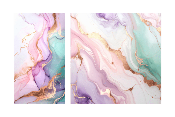 Download Pastel Marble Alcohol Ink Background - Background Collection