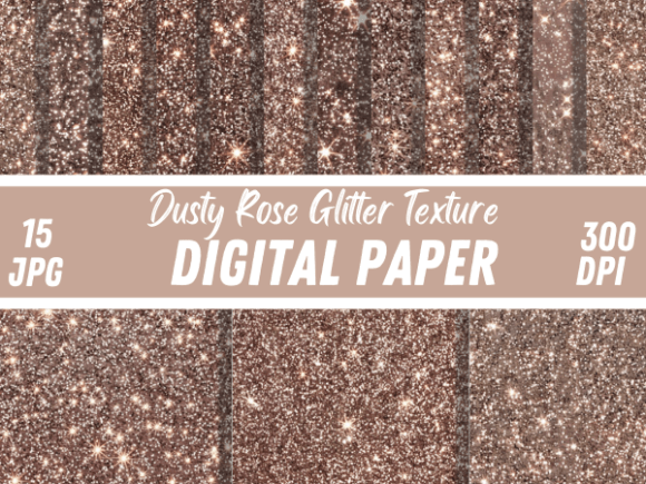 Download Dusty Rose Glitter Textures Backgrounds - Background Collection