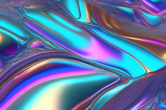 Download Holographic Glossy Foil Background - Background Collection