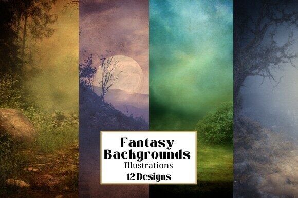 Download 12 Moody Ethereal Fantasy Backgrounds - Background Collection