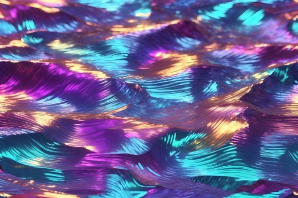Download Holographic Glossy Foil Background - Background Collection