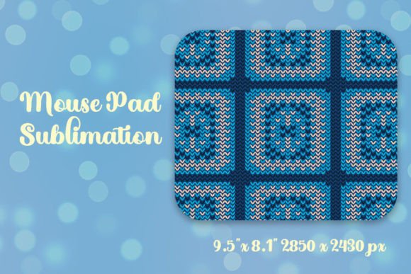 Download Knitted Decorative Background Mouse Pad - Background Collection