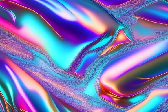 Download Holographic Glossy Foil Background - Background Collection