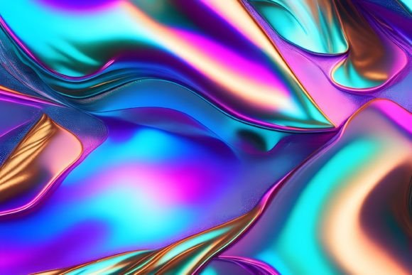 Download Holographic Glossy Foil Background - Background Collection