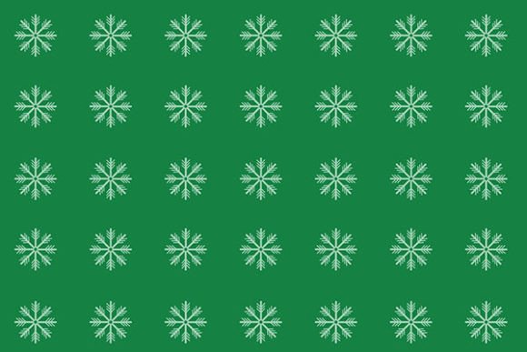 Download Christmas Green Background with Snowflak - Background Collection
