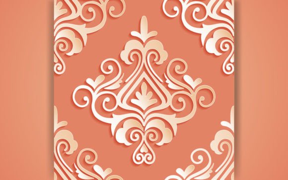 Download Paper Cut Floral Decorative Background - Background Collection
