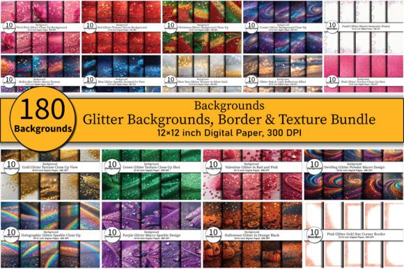 Download Glitter Backgrounds Border Texture - Background Collection