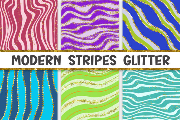 Download Modern Stripes Glitter Background - Background Collection