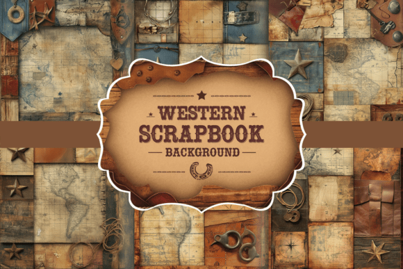 Download Western Scrapbook Background - Background Collection