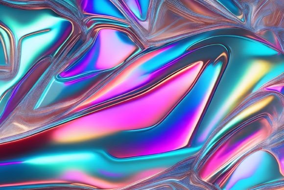 Download Holographic Glossy Foil Background - Background Collection